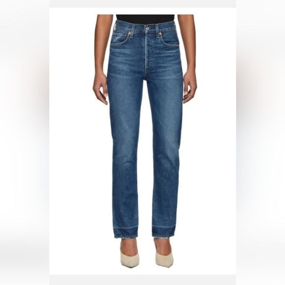 CITIZENS OF HUMANITY Premium Vintage Charlotte High Rise Straight /Undertone - Picture 3 of 16